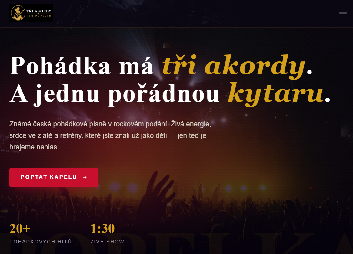 Tři akordy pro Popelku